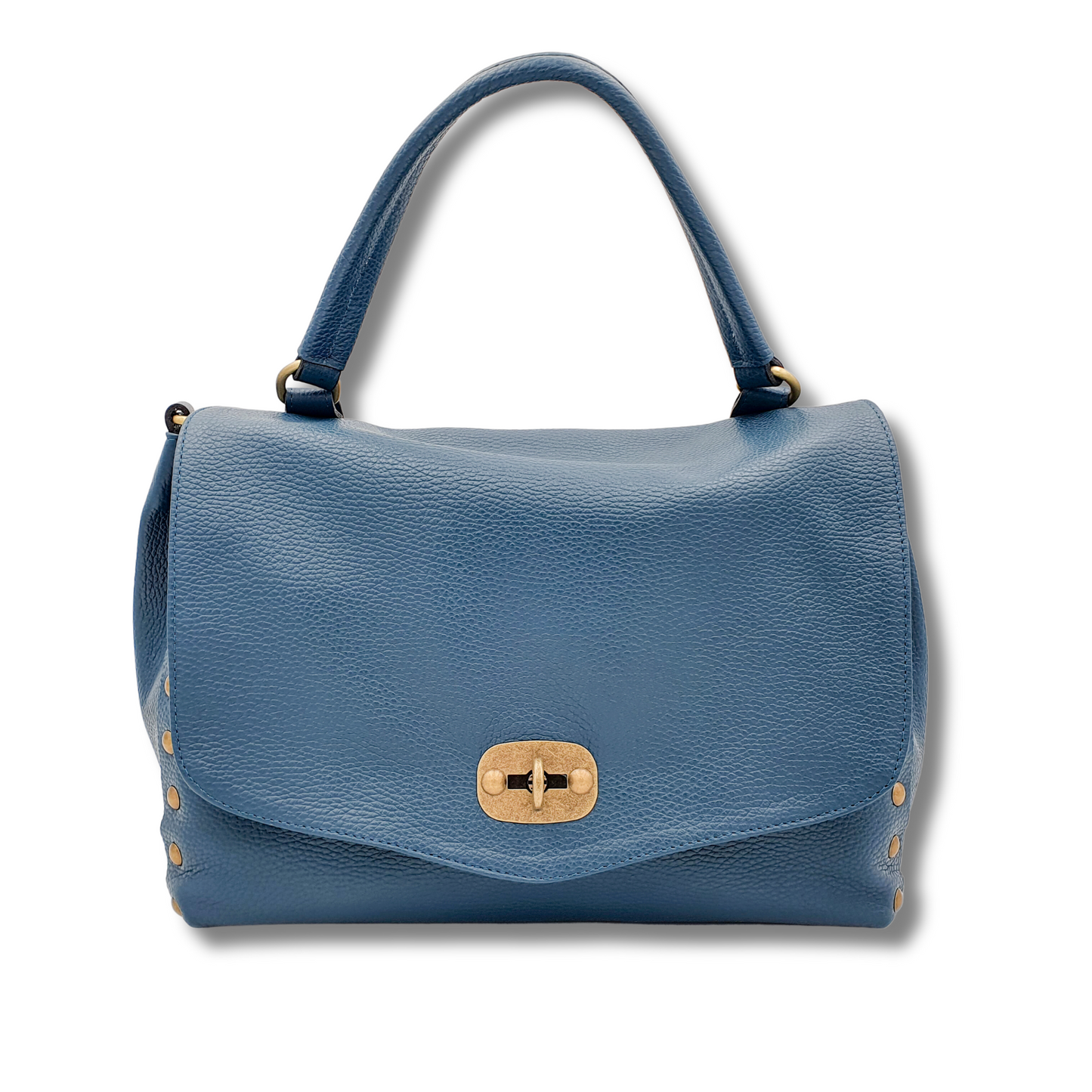 Borsa stile postino/portalettere in pelle