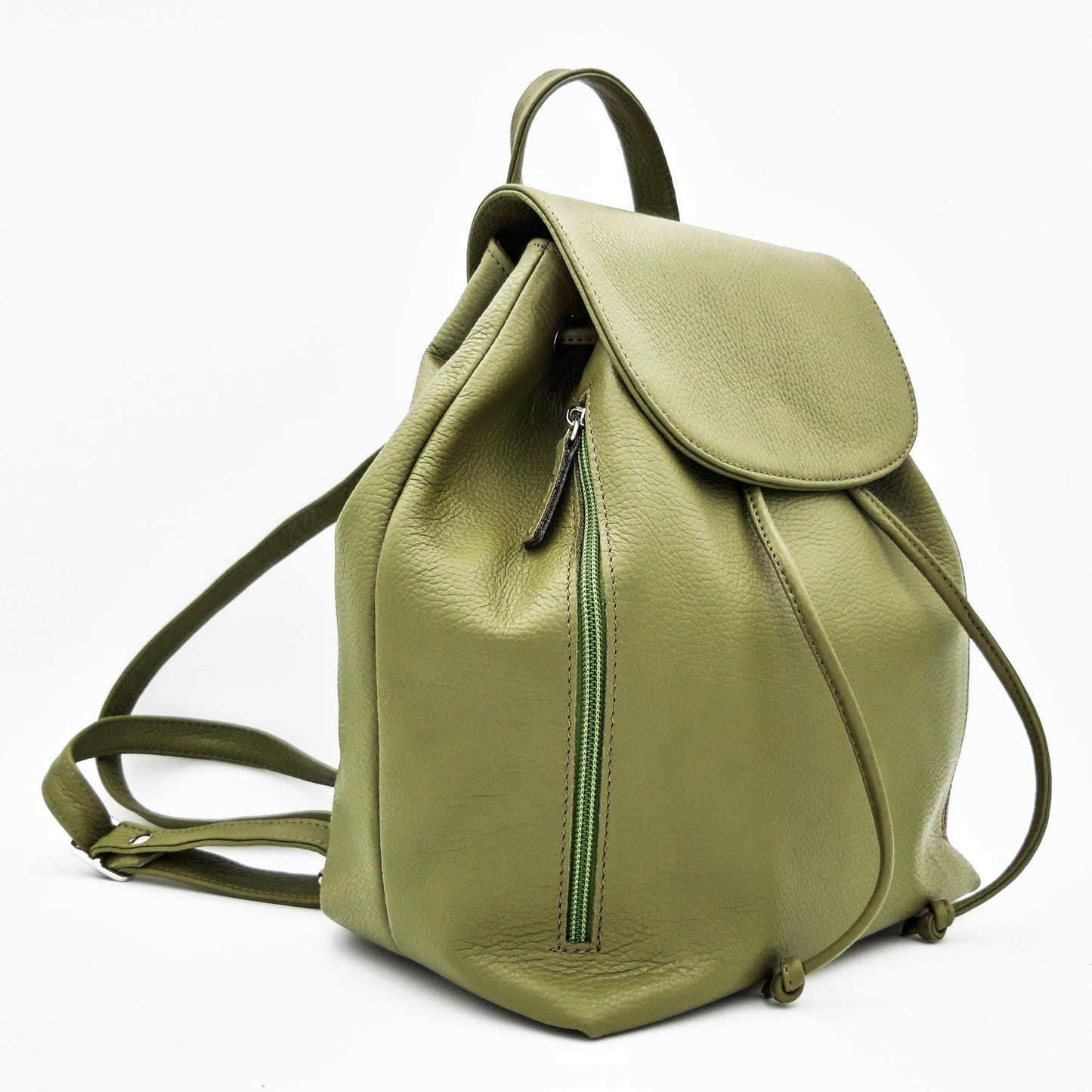 Borsa a zaino in vera pelle