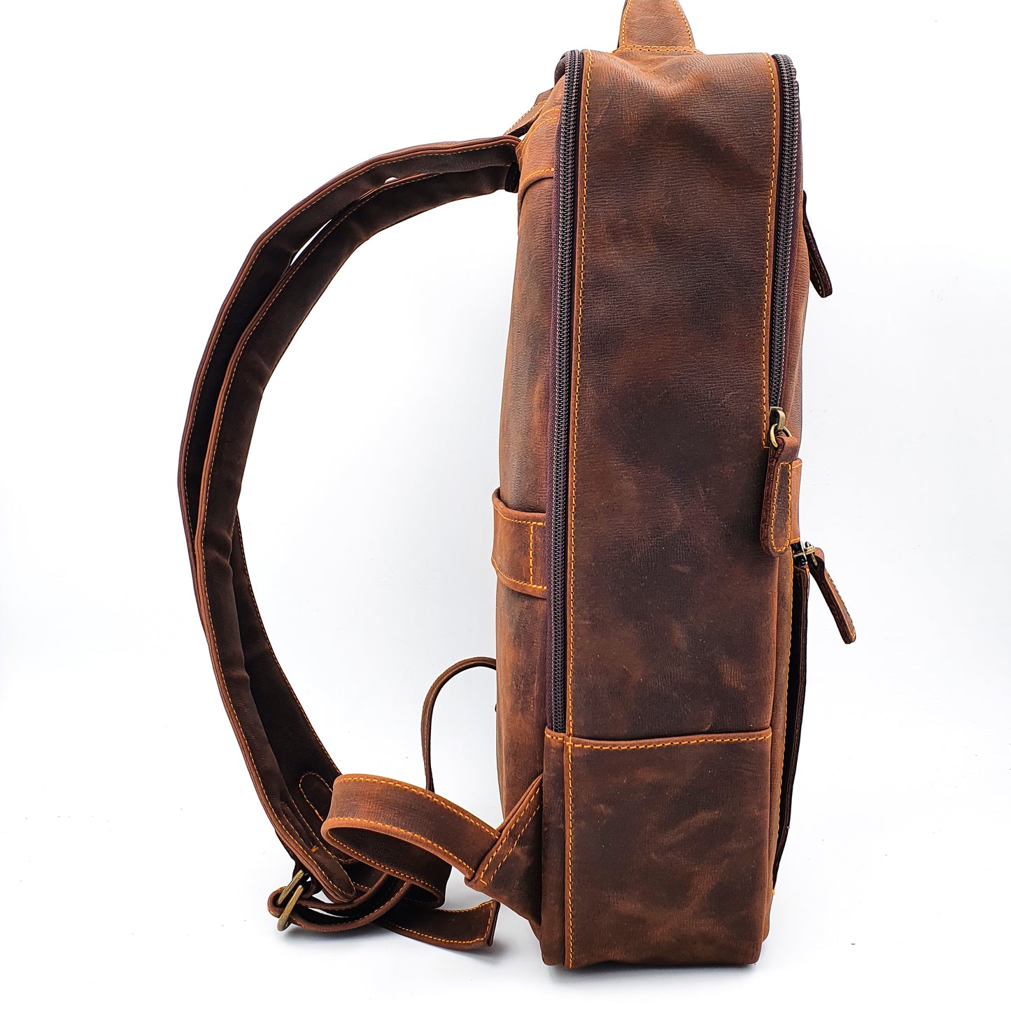 Borsa a zaino per portatile - in vera pelle